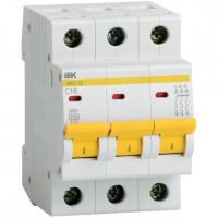 Автоматический выключатель IEK 3П 4,5 кА D 40 А