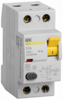 Выключатель дифференциального тока IEK 63 А 300 мА